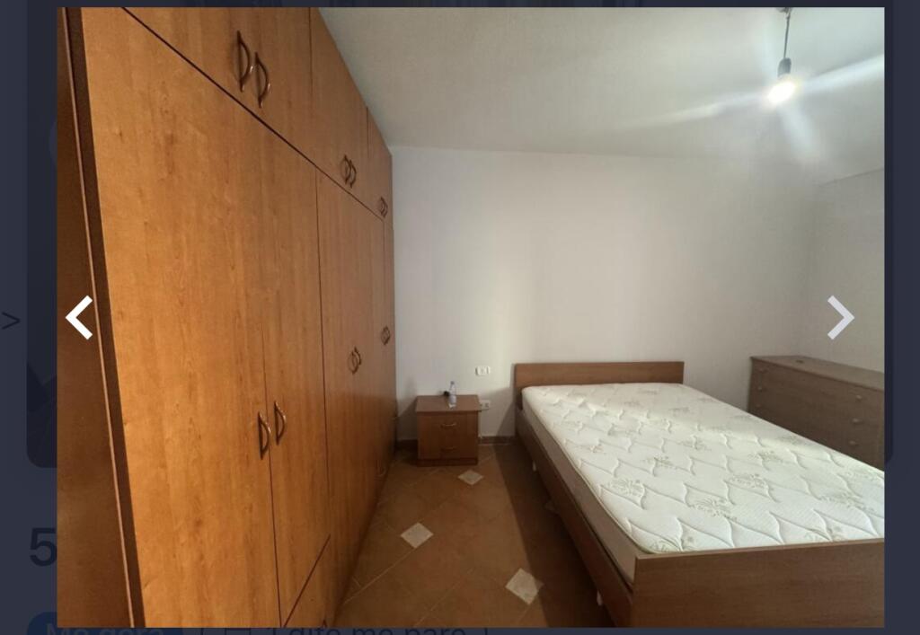 1+1,furnished at the former exhibition, price 550 thousand lek