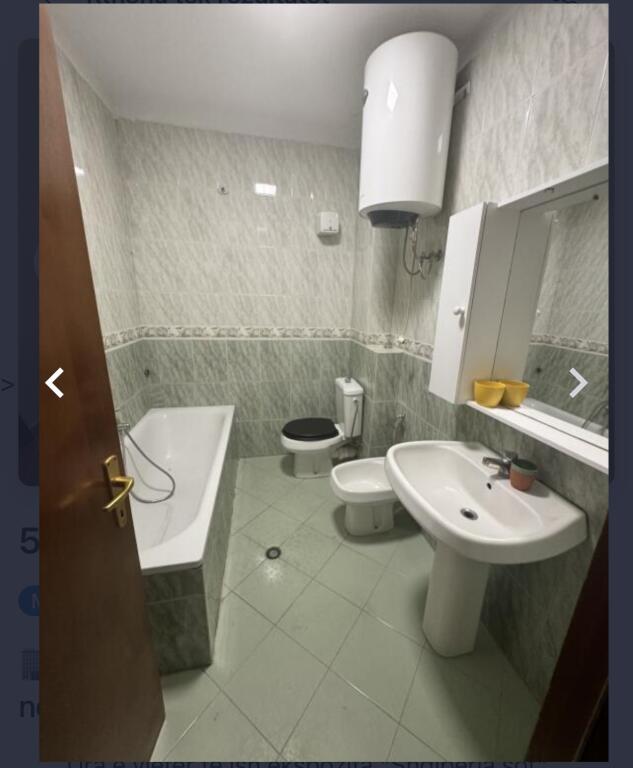 1+1,furnished at the former exhibition, price 550 thousand lek