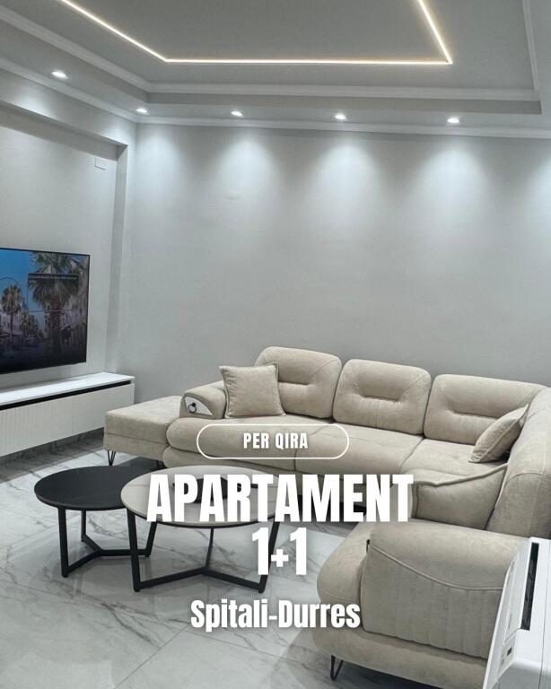 Apartament 1+1 për Qira – Pranë Spitalit, Durrës