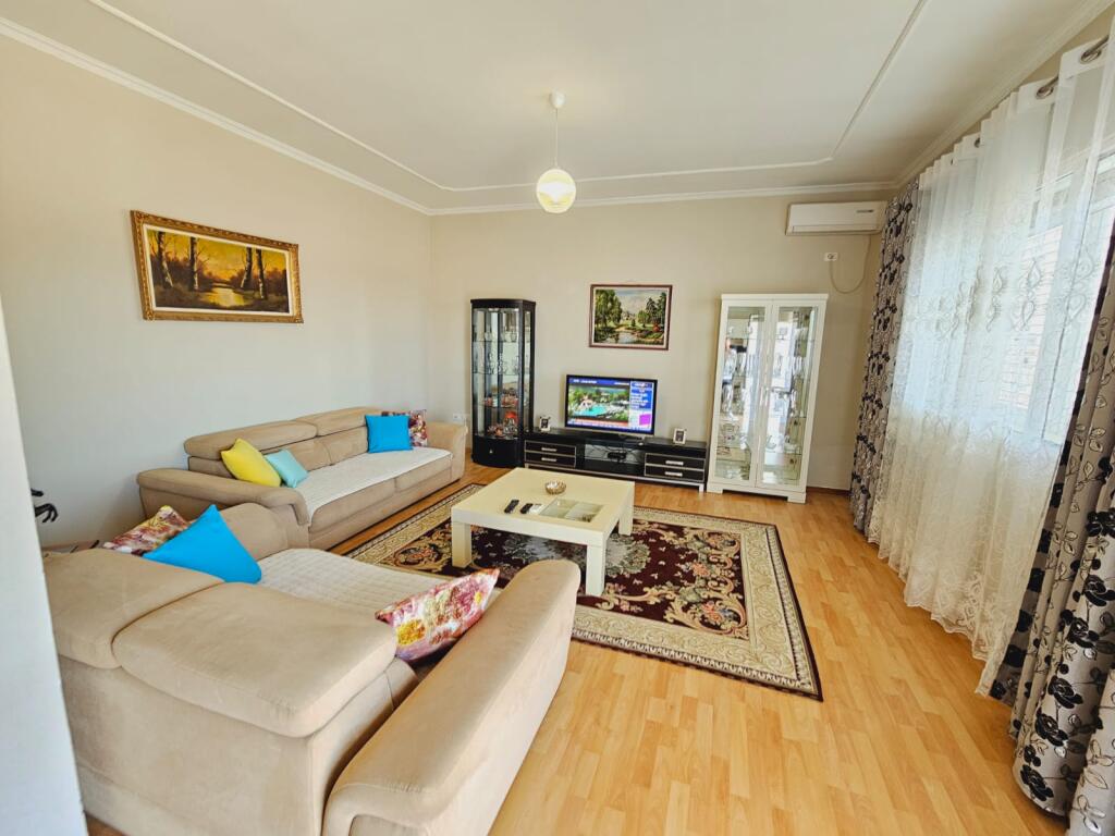 🔑 2+1+2 Bllkone📍 Vilat Amerikane (580€/muaj)  -- (150 m2) - Mobilim Cilesor | 1PARKET | KONDICIONER