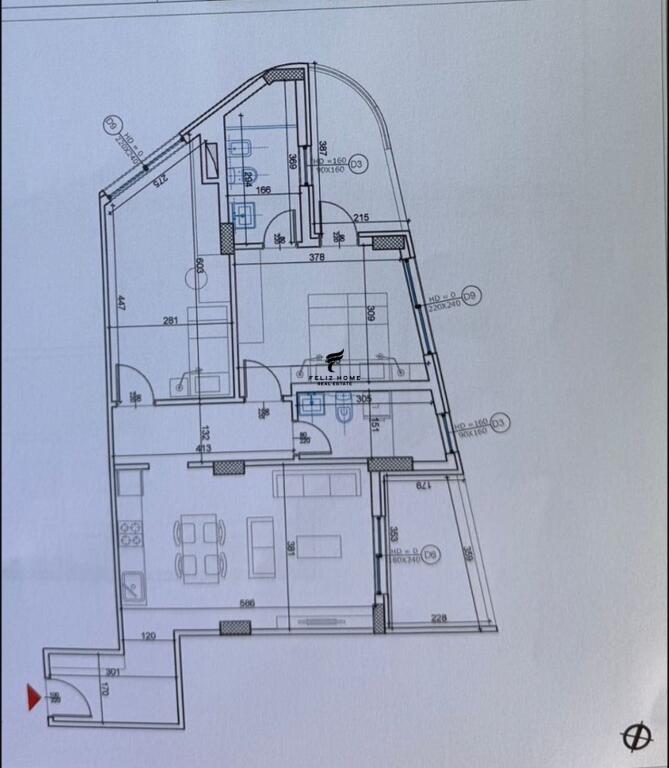 SHITET APARTAMENT 2+1 LIQENI THATE 225.000 EURO