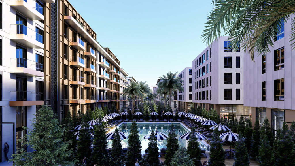 🌴Shitet Apartament 1+1+Ballkon | 📍Palm Paradise, Qerret