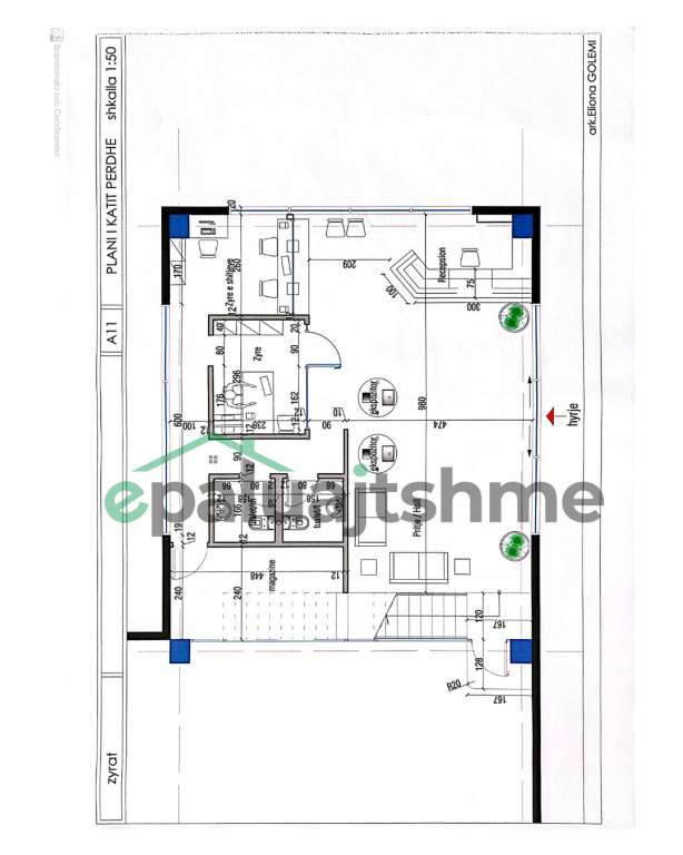 For sale 1000m2 warehouse with 200m2 office and 3000m2 land in Vore