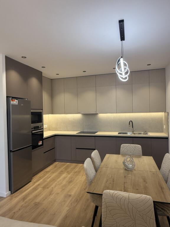Apartment 2+1+2 with parking space on "5 Maji" street Tirana