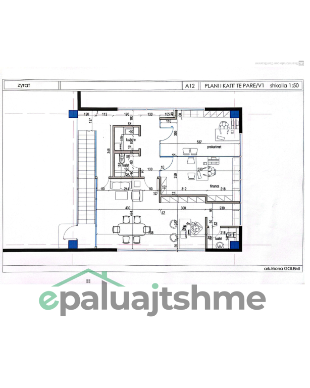 For sale 1000m2 warehouse with 200m2 office and 3000m2 land in Vore