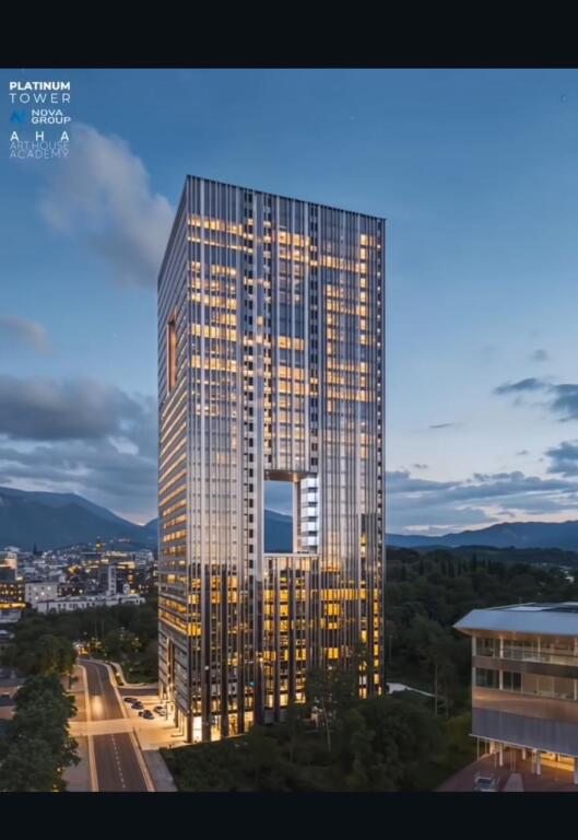 🏙️ Shitet Apartament 1+1 – Platinum Tower, Tiranë