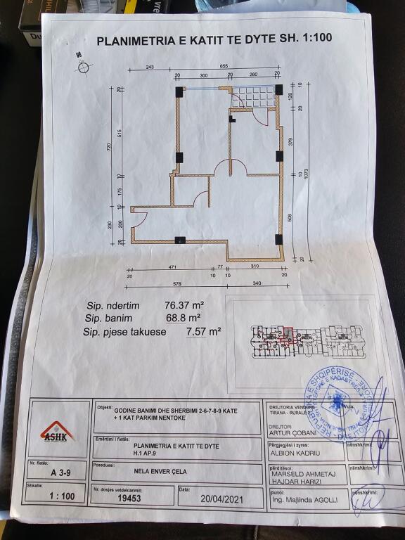🏡 Shitet Apartament 2+1 – Astir, pranë Vero Café