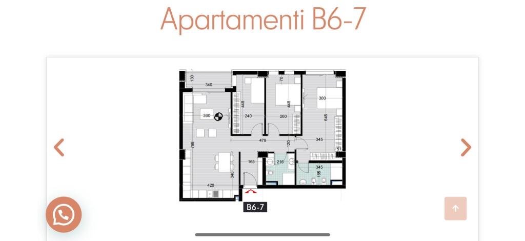 Shitet 3+1+2. Diellon Residence, Paskuqan