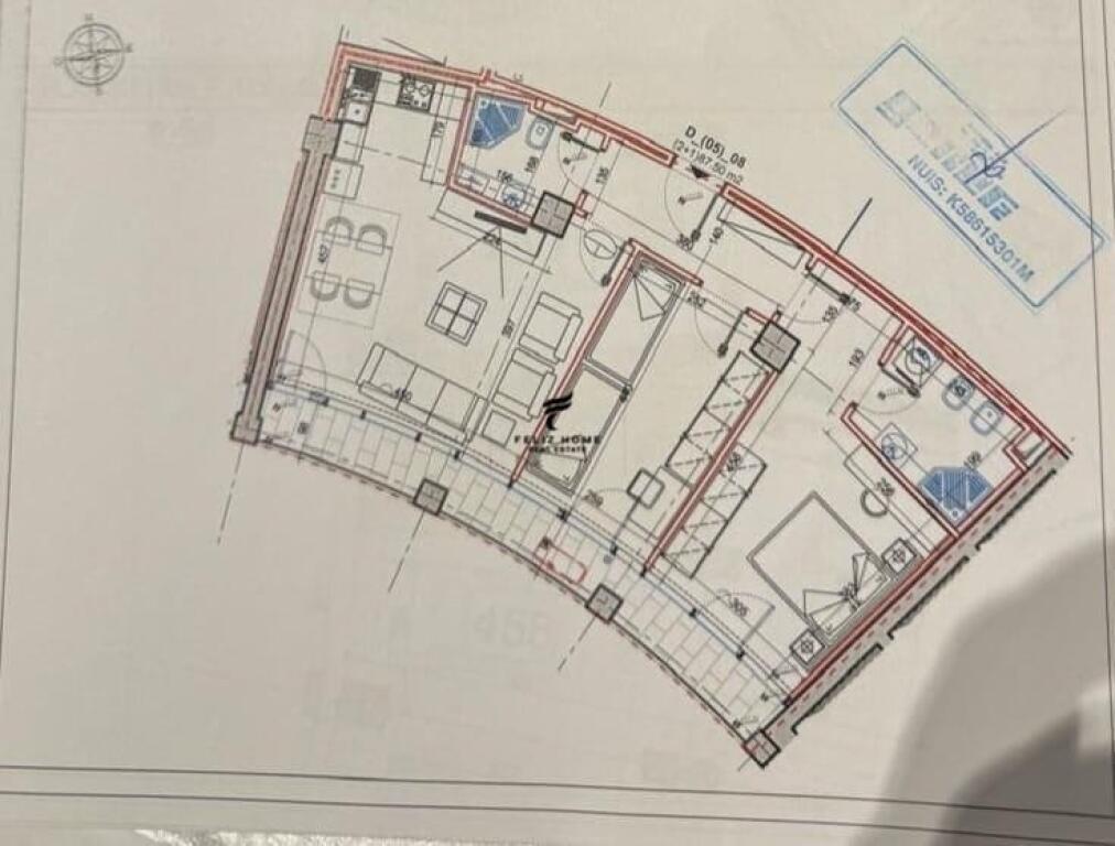 UFFICIO IN AFFITTO 100 M2 VISTA LAGO 1.700 EURO