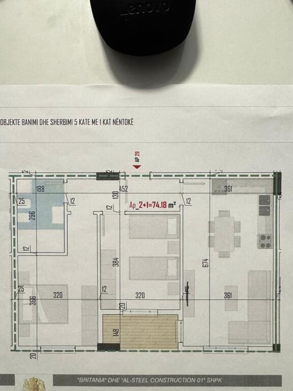 In vendita 2+1 Occasione Paskuqan ,"  Scuola Lidhja e Prizrenit "     