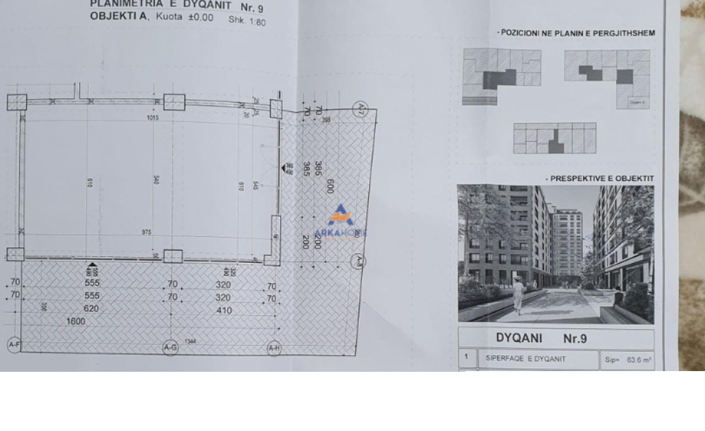 JEPET AMBIENT BIZNESI ME QERA 135M2 "RRUGA ESAT MEKULI, ISH FUSHA AVIACIONIT" 1500 EURO