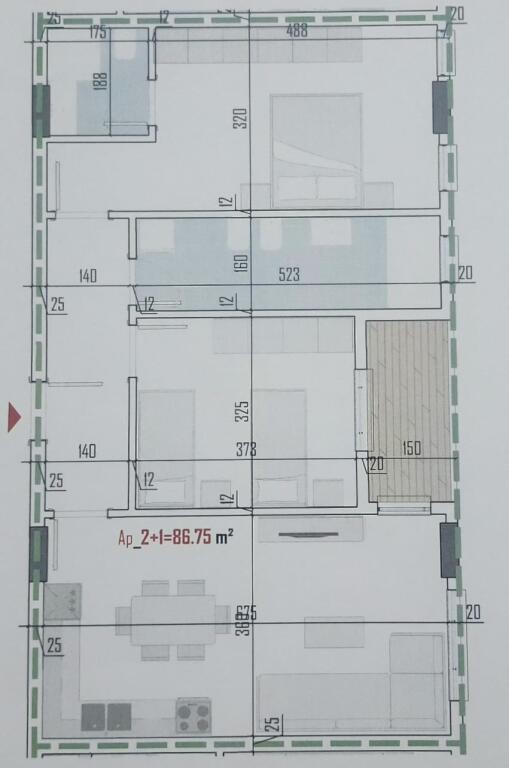OCCASION !!! Paskuqan near the Lidhja Prizerenit school