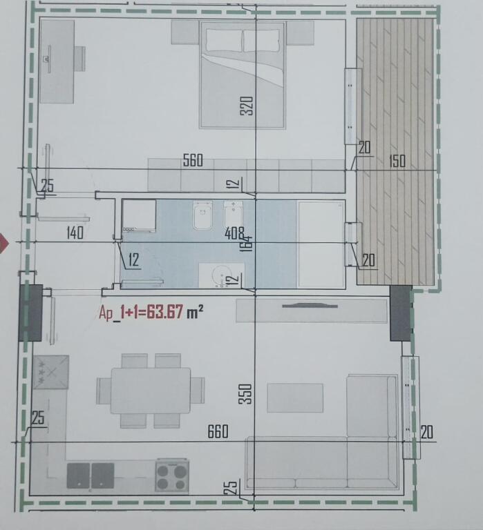 OCCASION !!! Paskuqan near the Lidhja Prizerenit school
