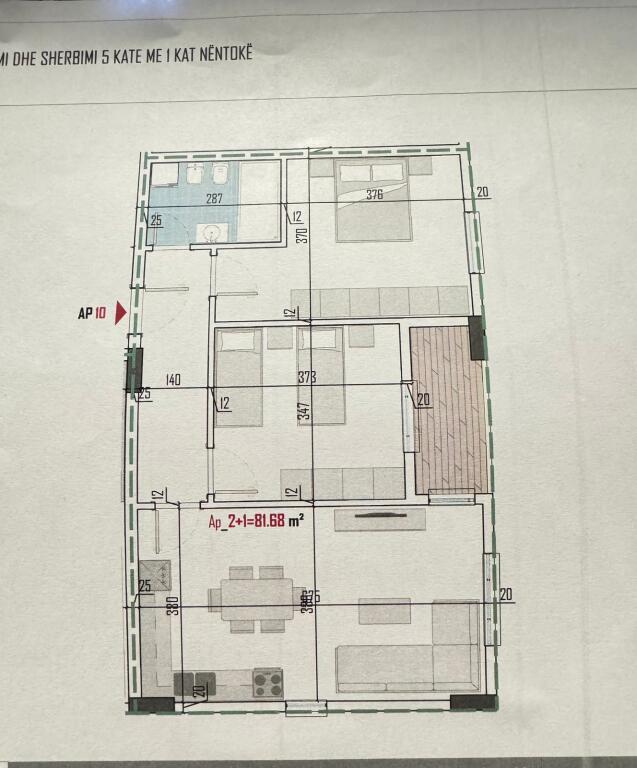 In vendita 2+1 Occasione Paskuqan ,"  Scuola Lidhja e Prizrenit "