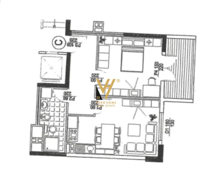 SHITET APARTAMENT 1+1 TE KOMUNA E PARISIT 170.000 EURO