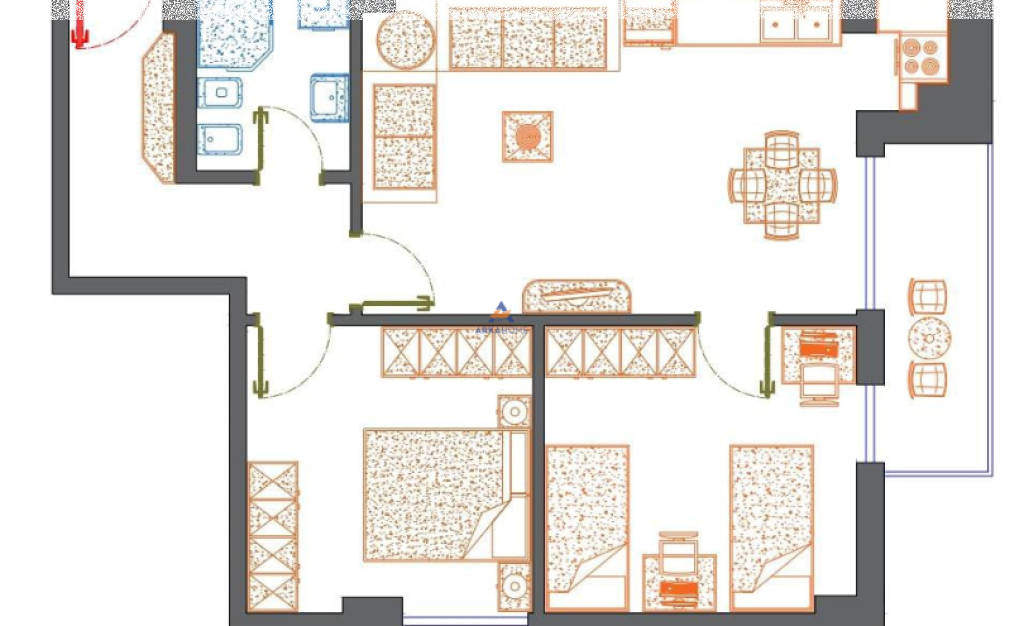 JEPET ME QERA APARTAMENT 2+1+BALLKON "RRUGA HAMDI GARUNJA,LIQENI I THATE" 600 EURO