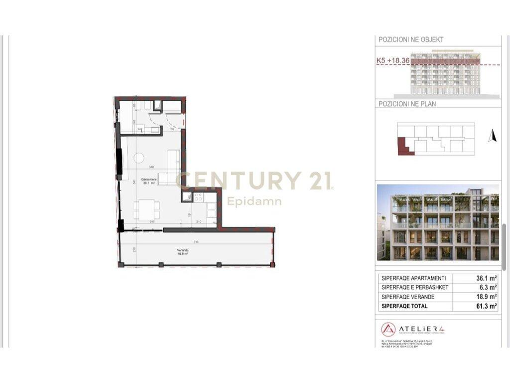 EXCLUSIVE! Studio apartments for sale - Residence “Mes Pishave” Mali i Robit !!