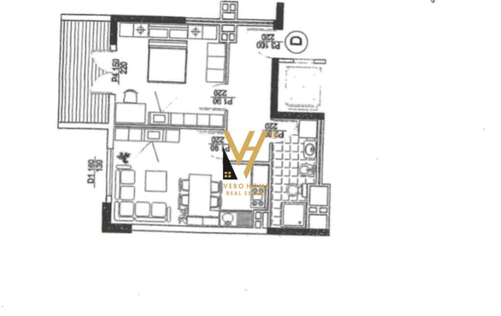 VENDESI APPARTAMENTO 1+1+VERANDA A KOMUNA E PARISIT 190.000 EURO