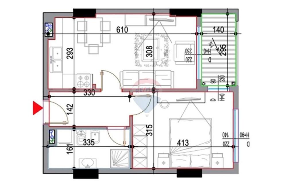 Apartament - Për Shitje - Casa Italia, Tiranë (ID: 530281030-892)