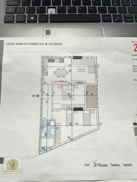 In vendita 2+1 Occasione Paskuqan ,"  Scuola Lidhja e Prizrenit "