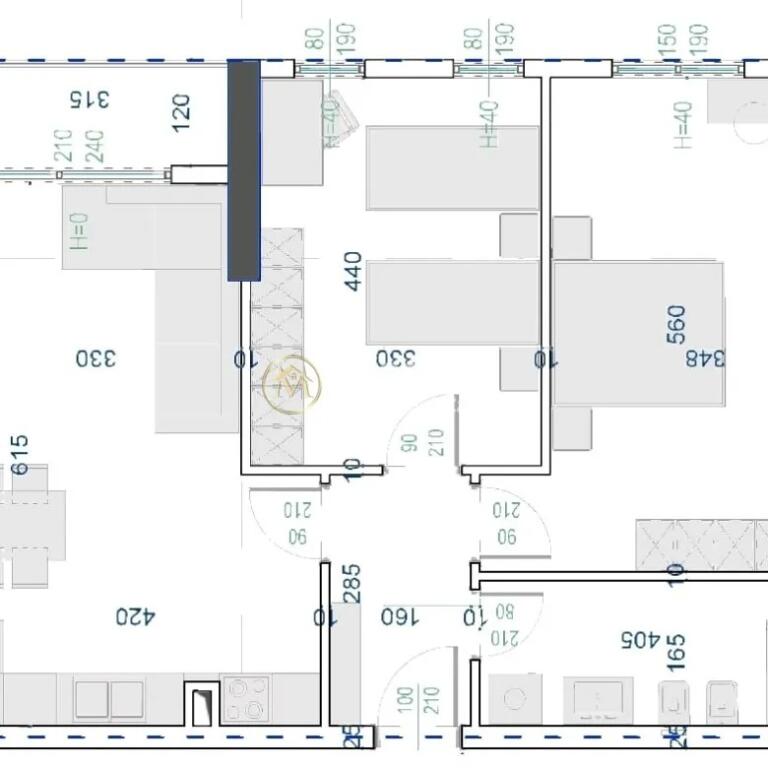 Apartment 2+1 for Sale, “Kamez” 77,000 Euro