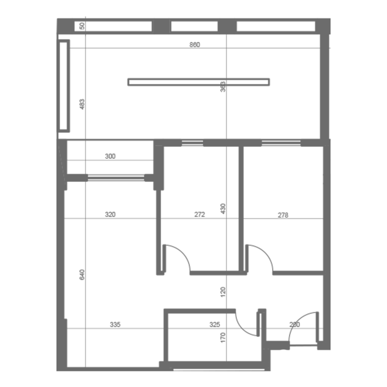 Shitet, Apartament 2+1 me Verandë – Orientim Jug-Lindje