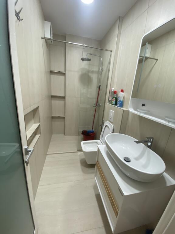 1+1,furnished for the first time, commune of Paris, the garden, 700 thousand lek