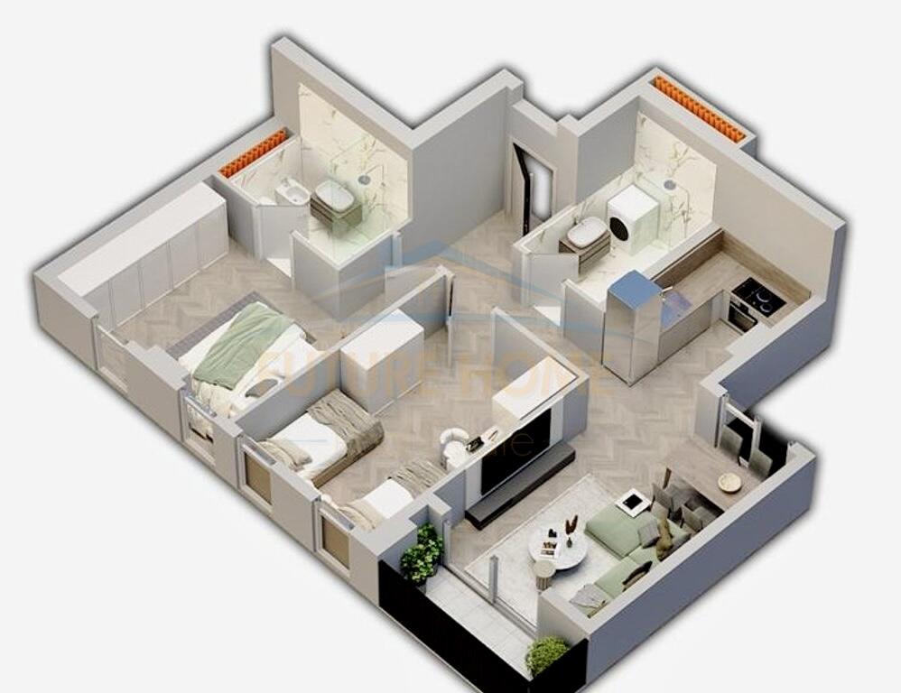 For sale, Apartment 2+1+2, Univers City , QTU
