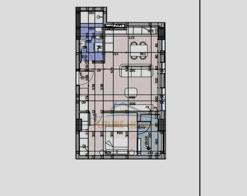 Shitet, Apartament 1+1+Post Parkimi, Unaza e Re.