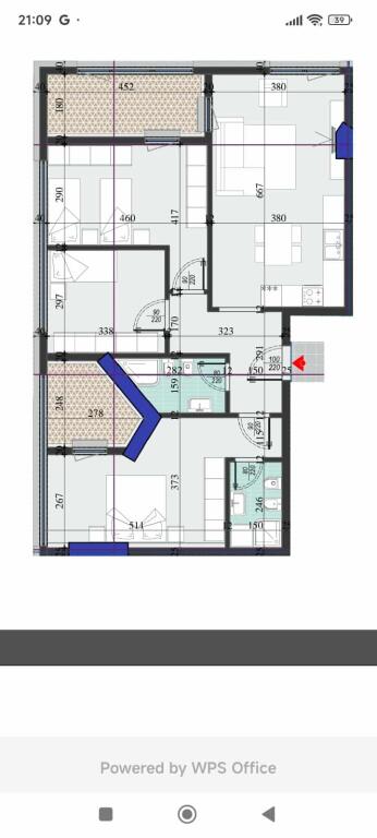 Disponiamo di un appartamento 3+1+2 in vendita presso la Residenza Colonnade, Tirana.