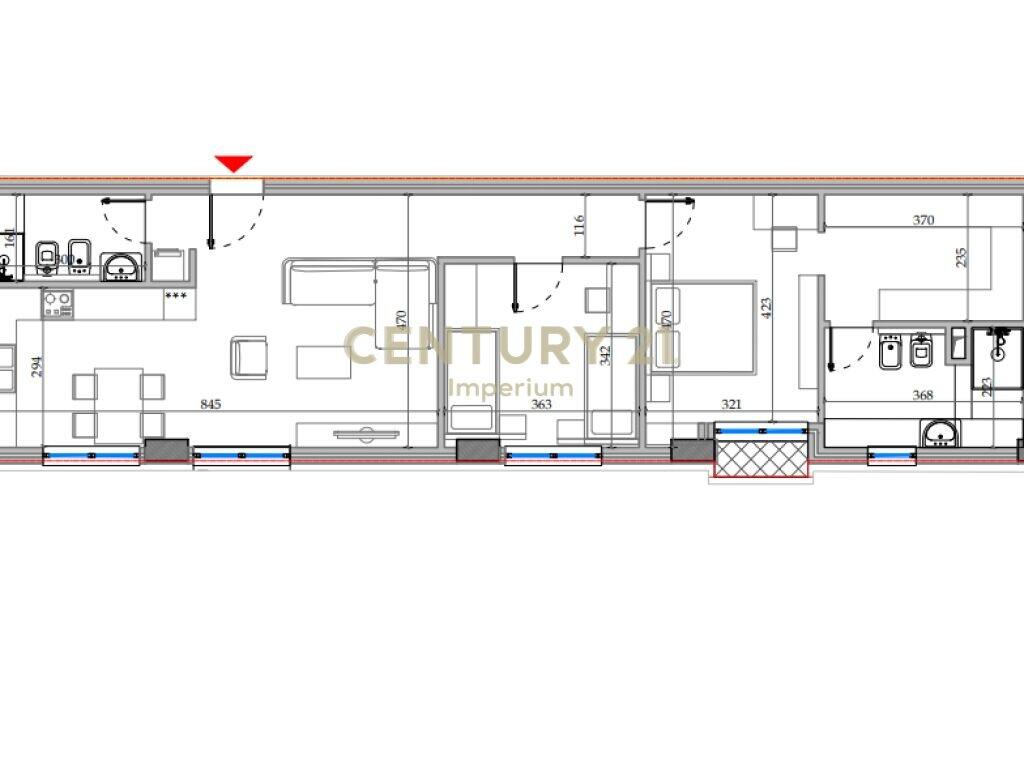 APARTAMENT 2+1+2 PER SHITJE NE REZIDENCEN E "KODRA E DIELLIT 2"