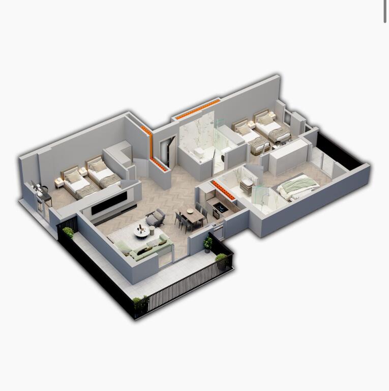 FOR SALE APARTMENT 3+1+2 UNIVERS CITY 169,700 EURO