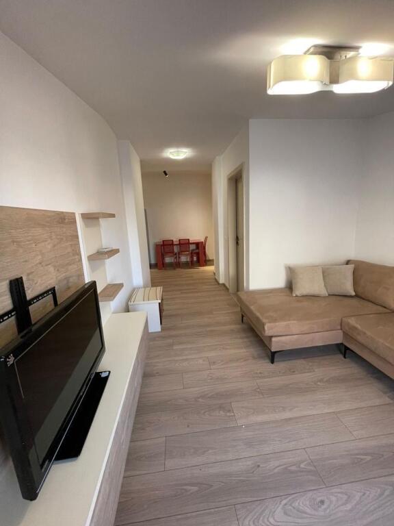1+1,furnished at the overpass of the municipality, price 500 euro