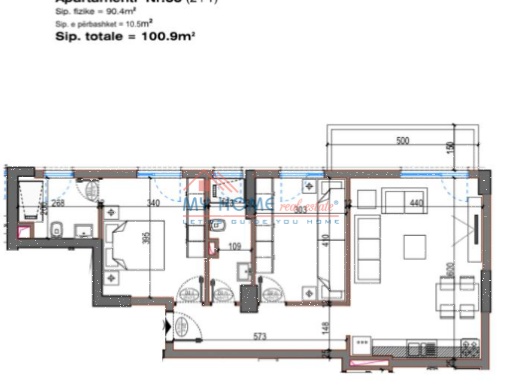 Opportunity! 2+1 Apartment for Sale in Kamez