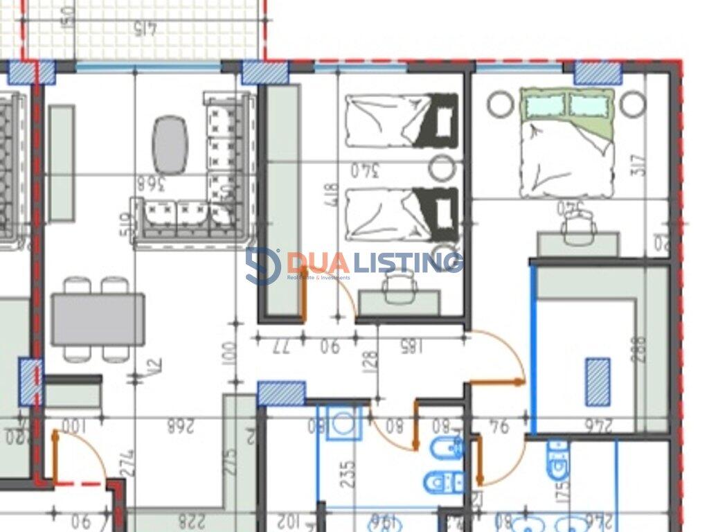 We sell 2+1+2 apartment in Paskuqan, Golden Hands!