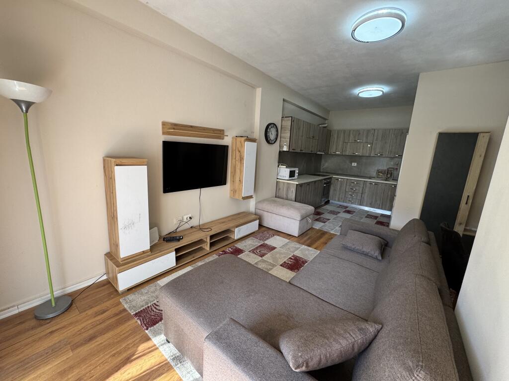 Rent apartment 2+1 with 2 bathrooms  3rd floor, building with elevator   Furnished  Price 50,000 lek  Near the zoo