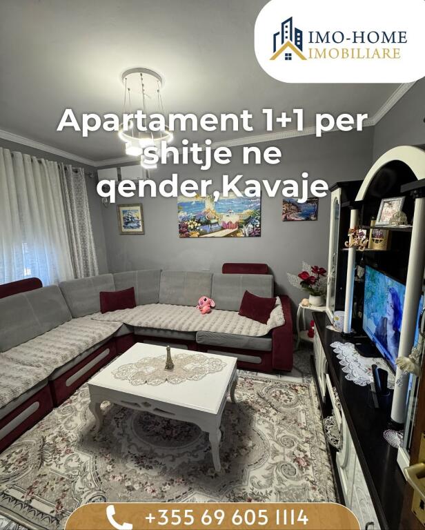 💥Shitet apartament 1+1 afer qendres,Kavaje💥