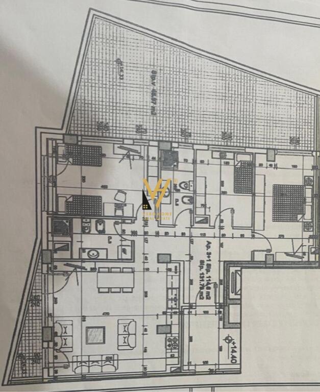 FOR SALE APARTMENT 3+1+BLK IN LAPRAKE 250,000 EURO