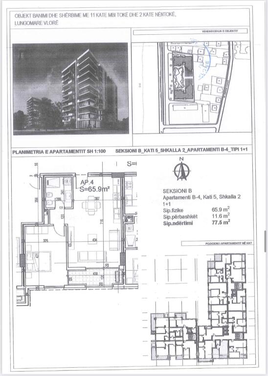 Shitet apartament Rez Poseidon VLORE
