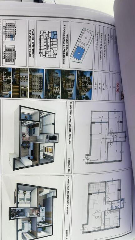 SHITET APARTAMENT 2+1 TE MALI ROBIT