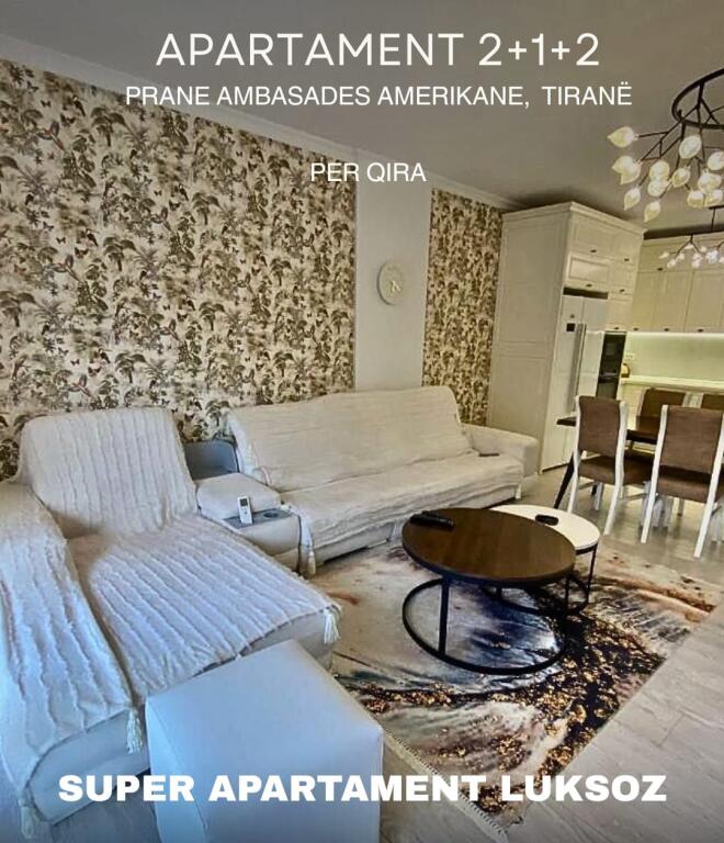 Jepet me qira apartament 2+1+2 Ambasada Amerikane !