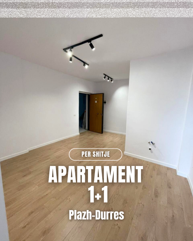 💠 Apartament 1+1 në Shitje – Plazh, Durrës