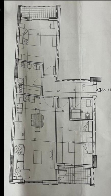 SHITET APARTAMENT 2+1+2 UNIVERS CITY