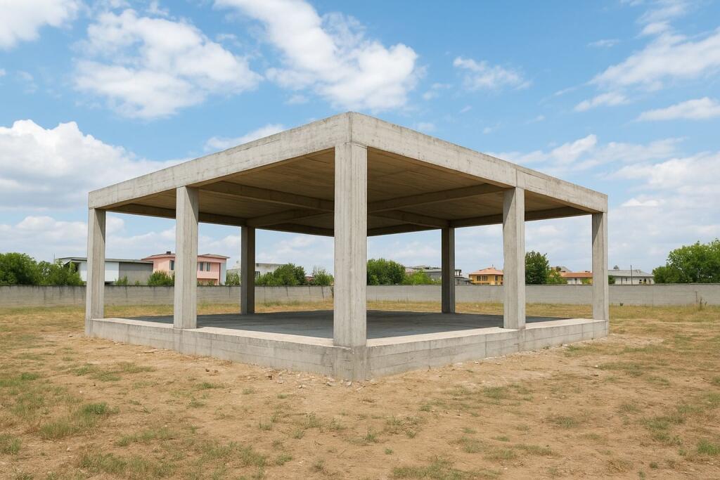 Shitet toke+objekt ne ndertim Domje