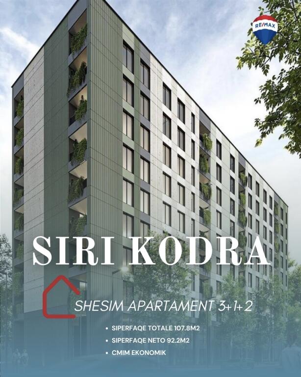 🏢Shitet Apartament 3+1+2 Ekonomik | 📍Siri Kodra