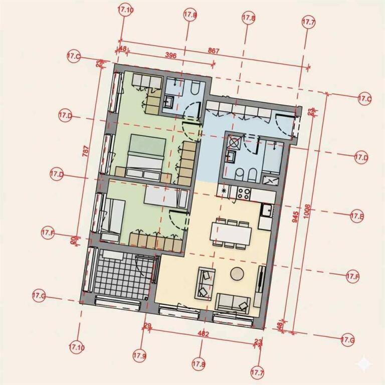 🏡 Apartment + Underground Parking Space for Sale – Mangalem 21