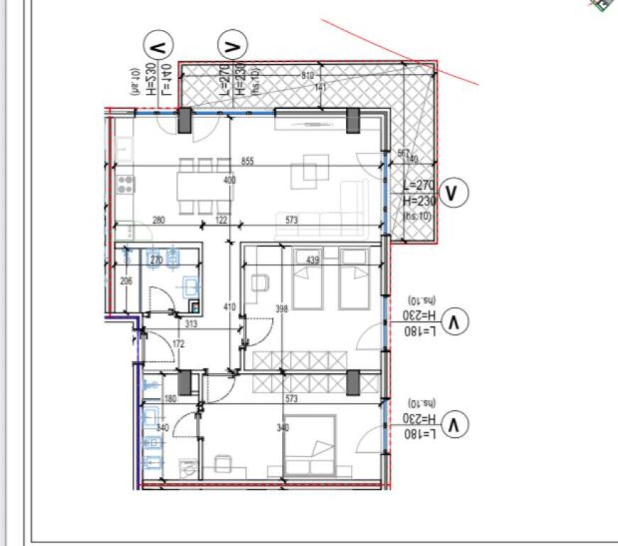 VENDESI APPARTAMENTO 2+1 KODRA DIELLIT 249.424 EURO