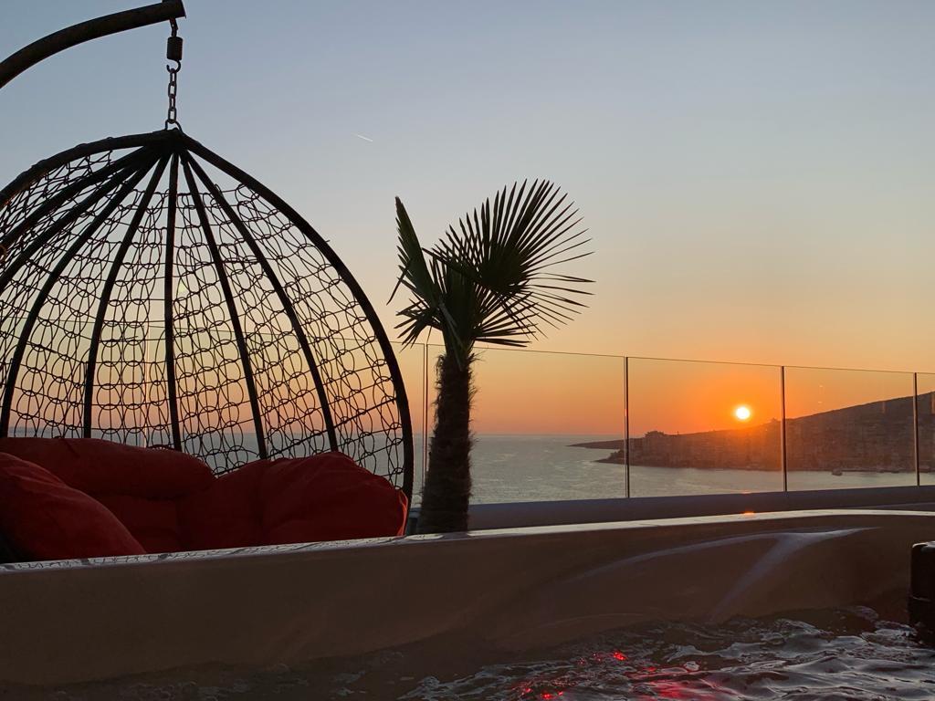 Papafinfo with Panoramic Sea View for Sale in Sarande