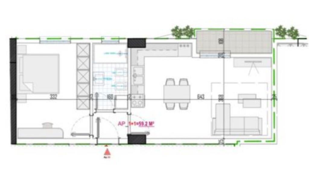 Apartment 1+1 for sale, in Paskuqan at "Albulena Residence"!