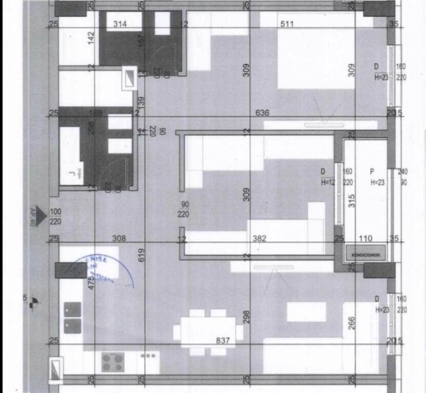 SHITET APARTAMENT 2+1 MATERNITETI I RI